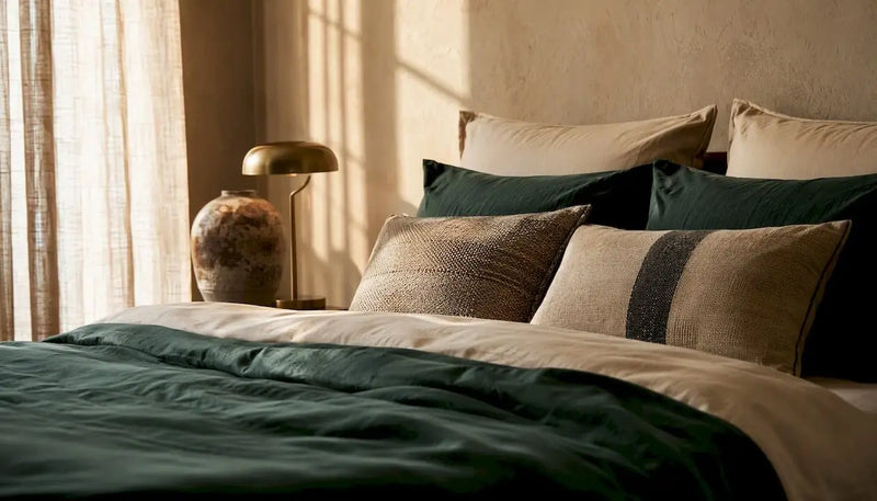 Associations de couleurs pour une chambre élégante : 8 palettes