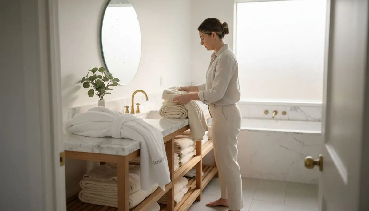 Choisir du linge de bain haut de gamme : guide complet 2026