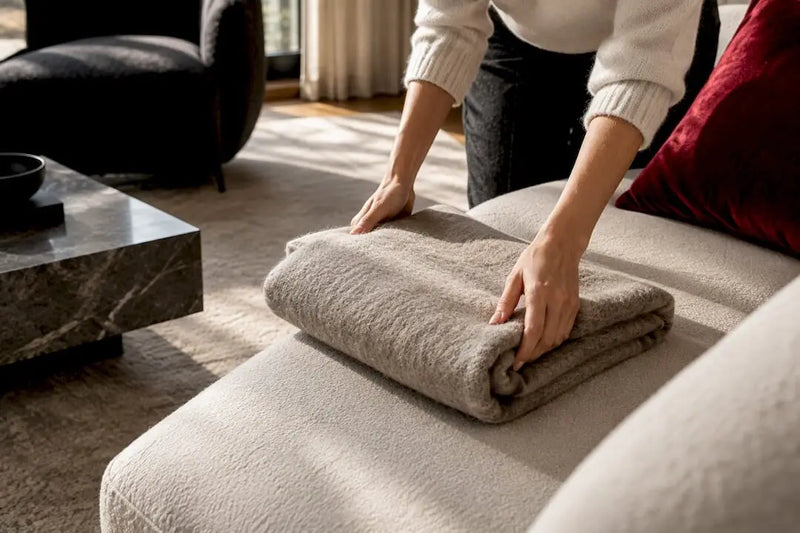 Comment plier un plaid canapé pour un rendu soigné et confortable