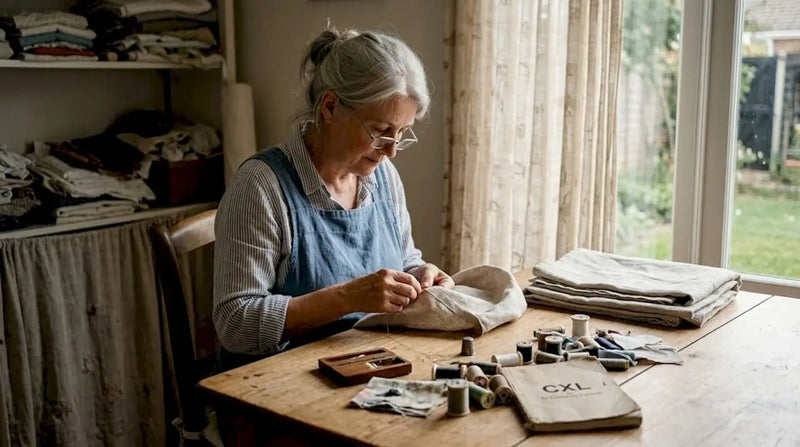 Finitions du linge de maison : l'art qui dure 25 ans