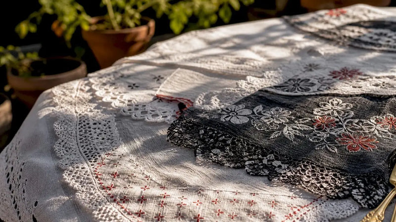 Napperons élégants : types et idées pour une table raffinée