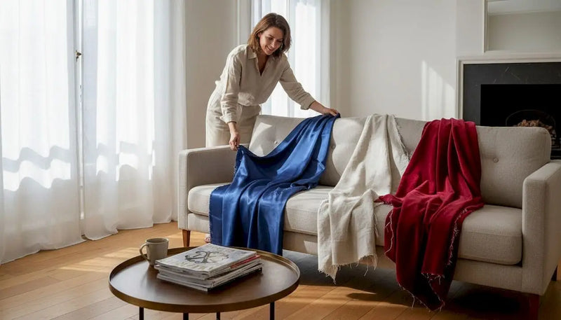 Points forts des textiles nobles pour un intérieur raffiné