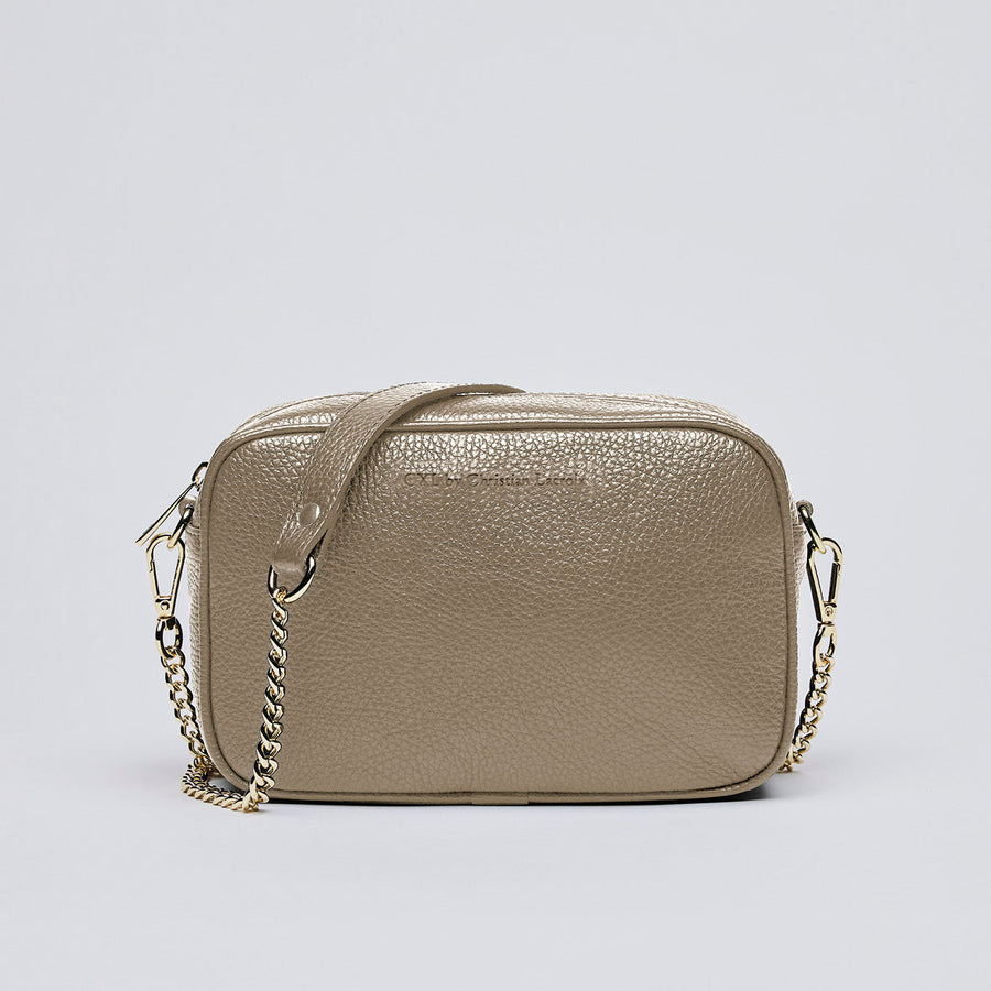 Sac à bandoulière Montmartre en cuir de veau italien