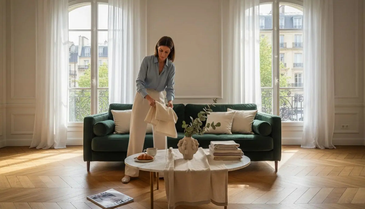 6 types de linge de maison essentiels pour un intérieur chic