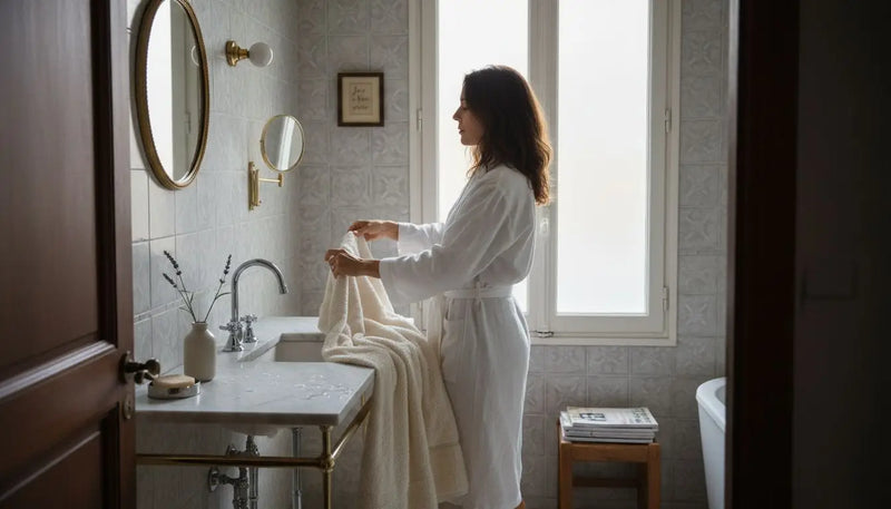 Avantages du linge de bain haut de gamme : confort et élégance