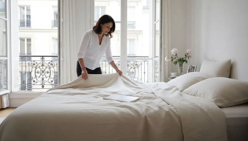 Design du linge de maison haut de gamme en 2026