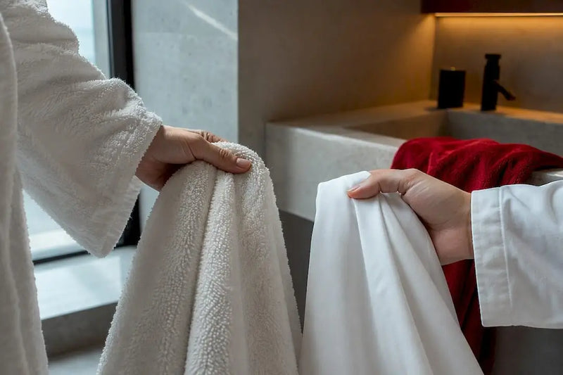 Peignoir en coton ou en microfibre : quel choix pour vous ?