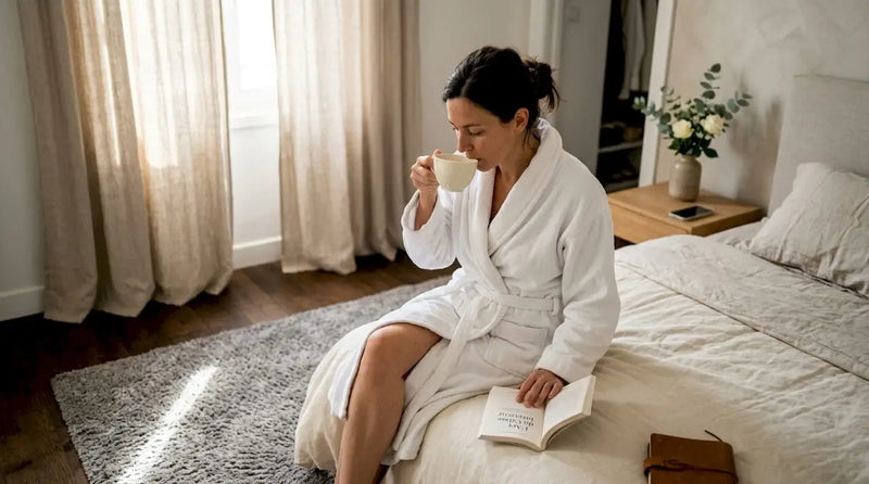 qu'est-ce qu'un peignoir de luxe : confort et élégance