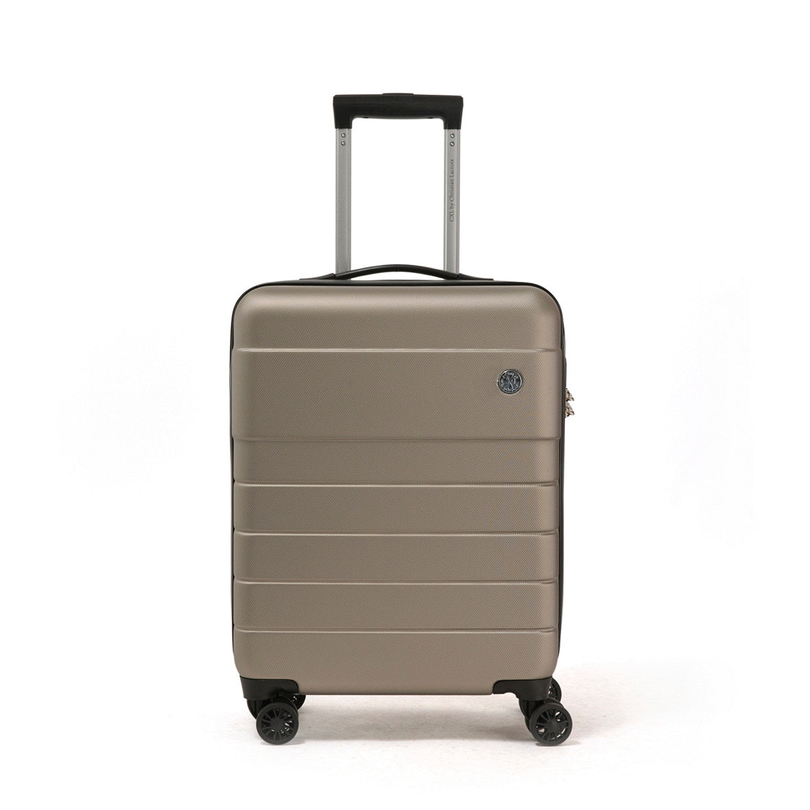 Valise rigide avec 4 roulettes - 37L - 40 x 56 x 21 cm - Toulouse Gris doux