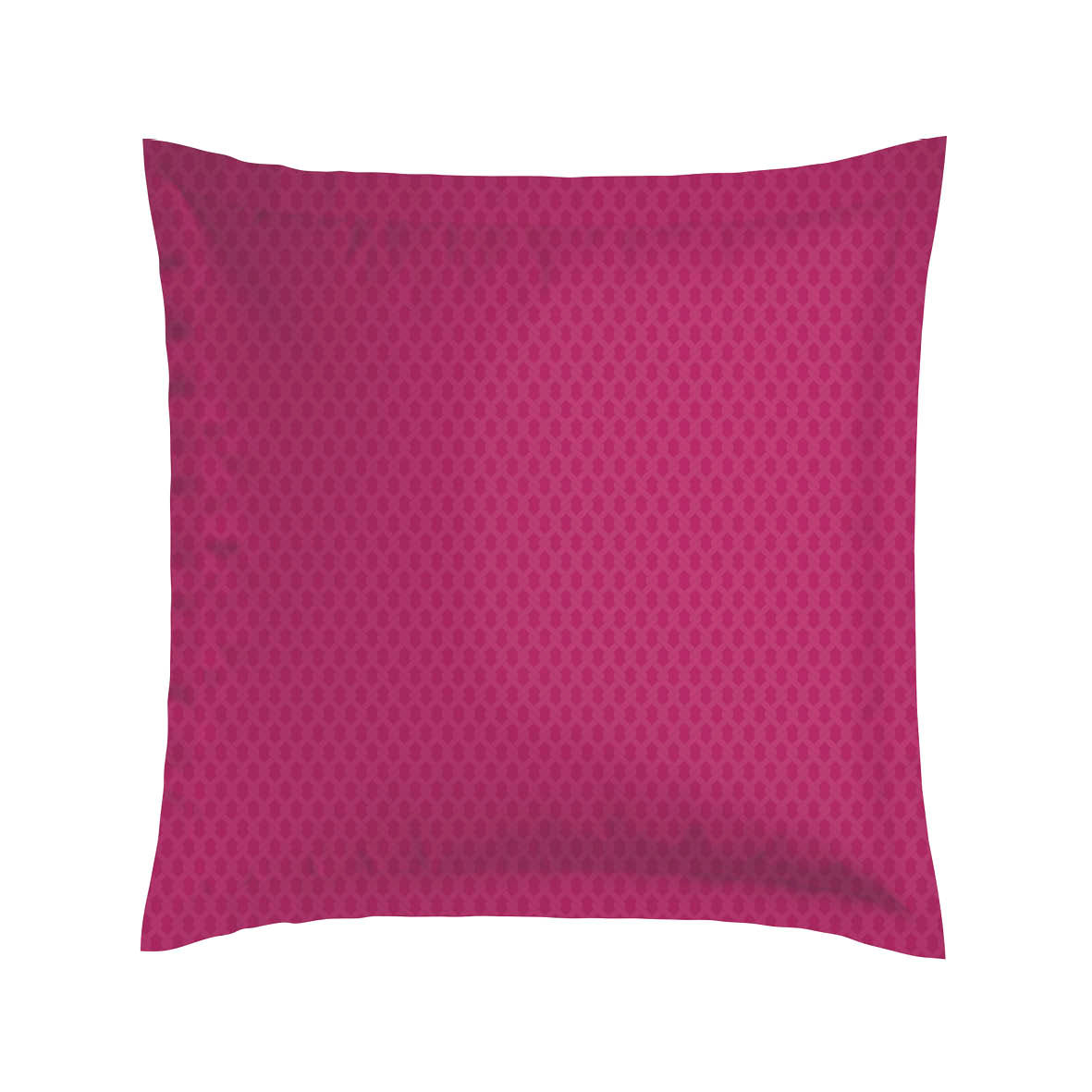 Pillowcase(s) cotton satin - Fleurs psychédéliques Fuchsia