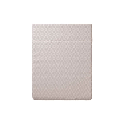 Drap plat satin de coton - Garden micro Beige