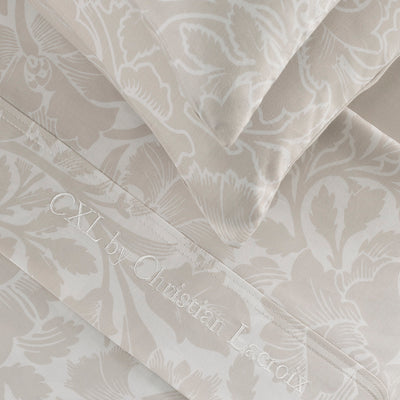 Sheet set cotton satin - Arabesque Taupe