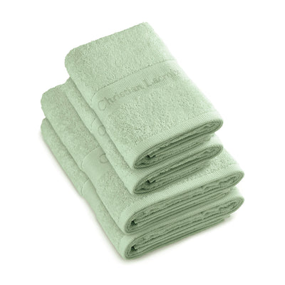 Set de 2 serviettes et 2 draps de bain