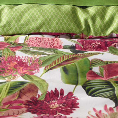 DUVET COVER + PILLOWCASE(S) - GARDEN Green