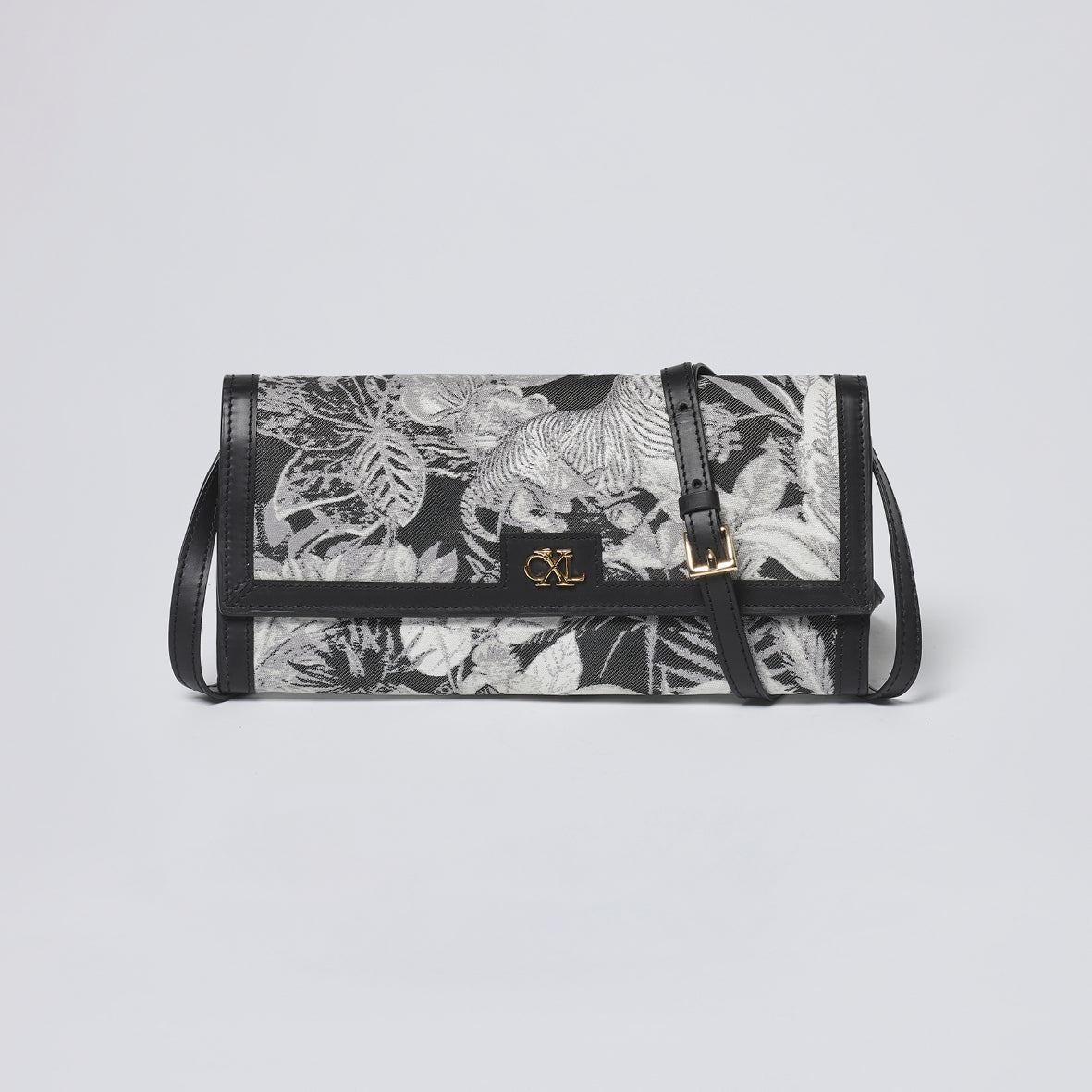 Crossbody bag in jacquard Zanzibar - Anna