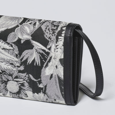 Crossbody bag in jacquard Zanzibar - Anna