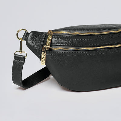 Leather belt bag - Abbesses