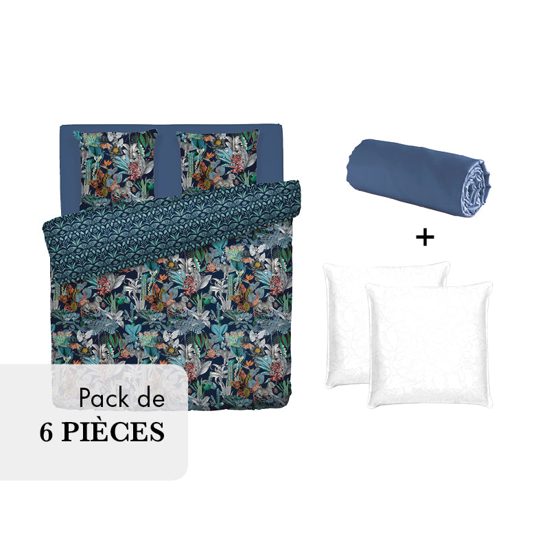 Pack Douce Nuit - Zanzibar Bleu - CXL by Christian Lacroix Maison