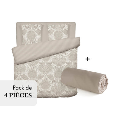 Pack L'essentiel - Arles Taupe - CXL by Christian Lacroix Maison