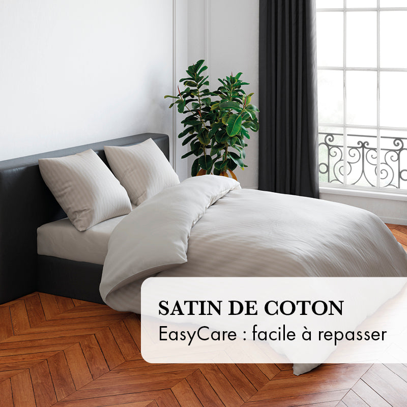 Pack L'essentiel - Rayures tissé Taupe - CXL by Christian Lacroix Maison