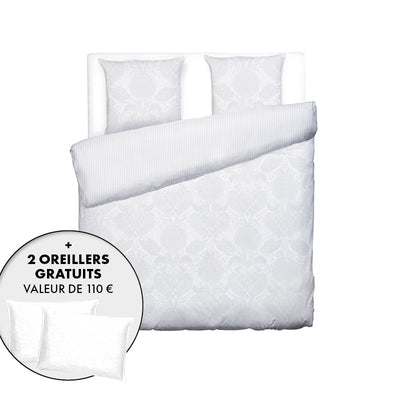 Pack Nuit Parfaite - Arles Jacquard Blanc