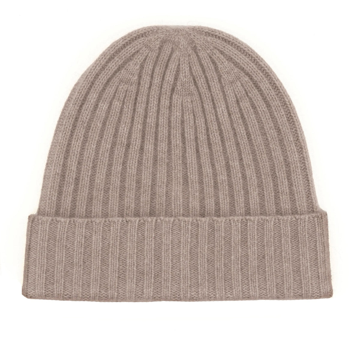 Bonnet à côtes anglaises cachemire - Taupe - CXL by Christian Lacroix Maison