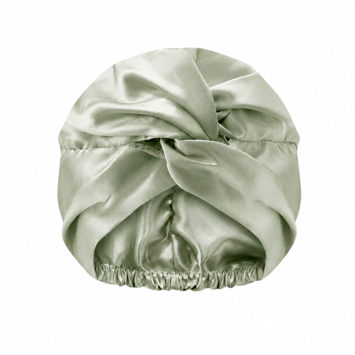 Bonnet de nuit en soie - Nyméa Vert sauge - CXL by Christian Lacroix Maison