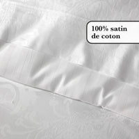 Drap-housse bébé - Arles Blanc - CXL by Christian Lacroix Maison