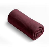 Drap-housse satin de coton - Areca Prune - CXL by Christian Lacroix Maison