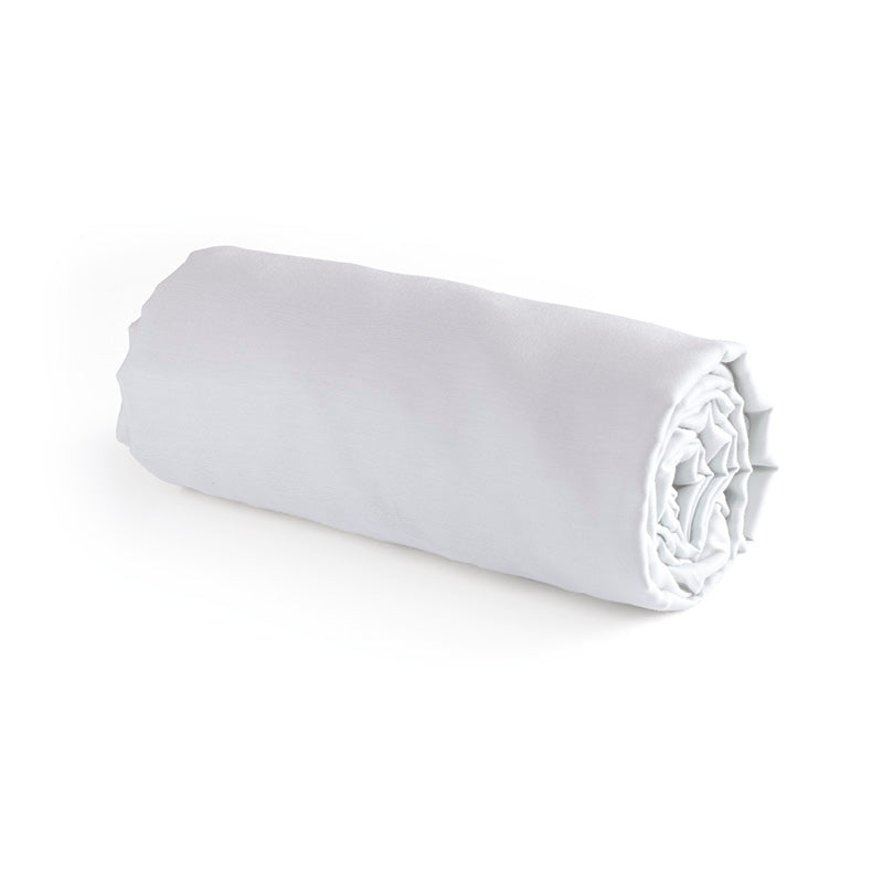 Drap-housse satin de coton - Blanc - CXL by Christian Lacroix Maison