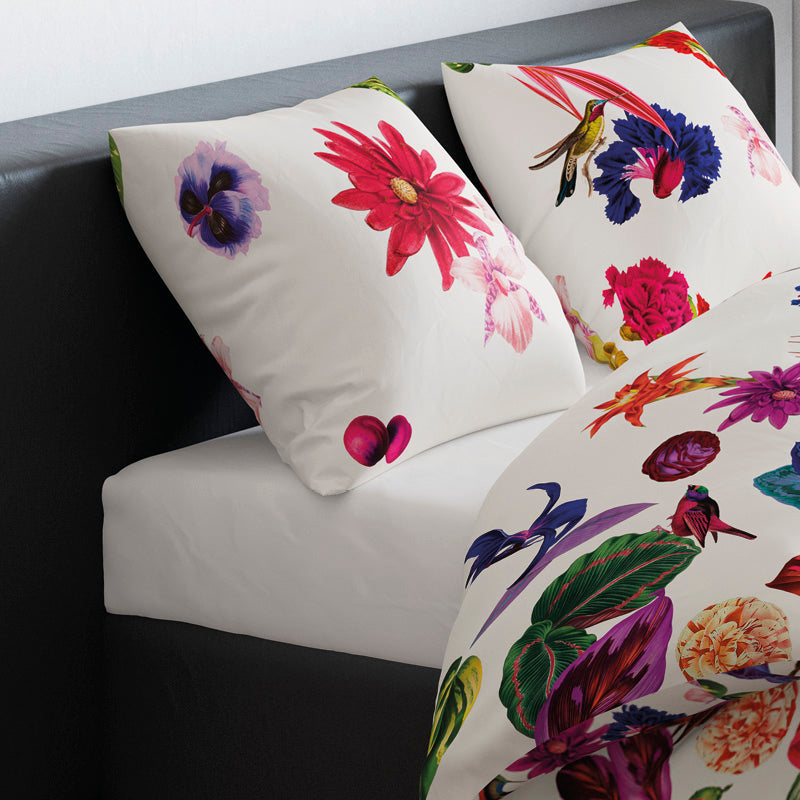 Drap-housse satin de coton - Blanc cassé - CXL by Christian Lacroix Maison