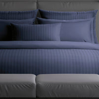 Drap-housse satin de coton - Bleu 11