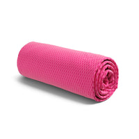Drap-housse satin de coton - Garden Micro Fuchsia - 90 x 200 cm