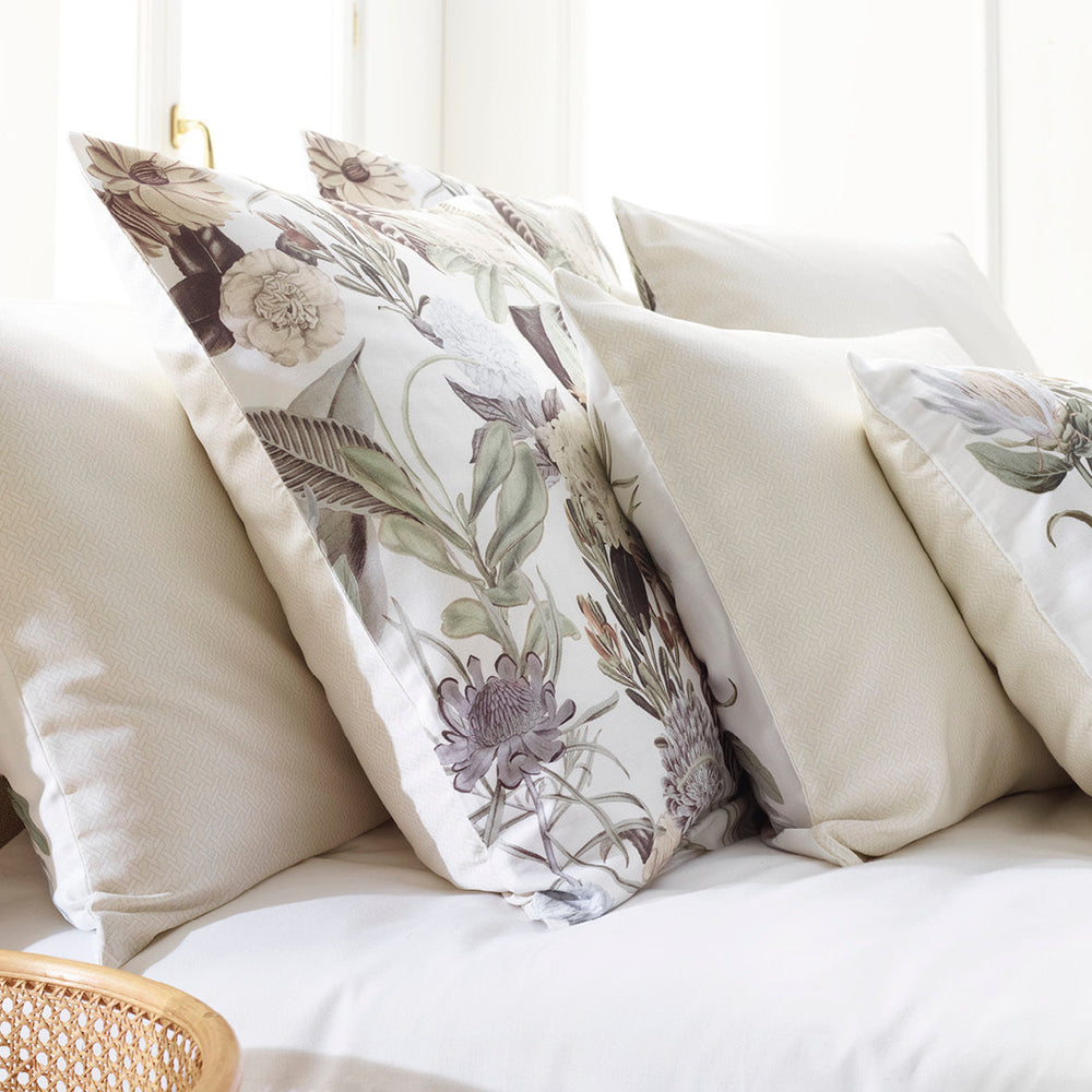 Drap-housse satin de coton - Taupe - CXL by Christian Lacroix Maison
