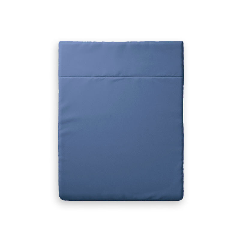 Drap plat satin de coton - Bleu - CXL by Christian Lacroix Maison