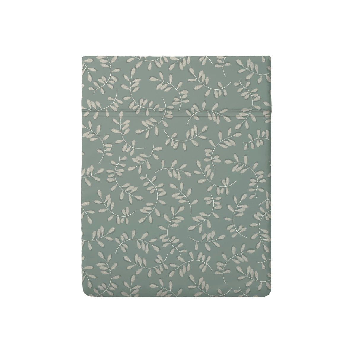 Drap plat satin de coton - Botanique Vert - CXL by Christian Lacroix Maison