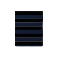 Drap plat satin de coton - Eclipse bleu foncé - 240 x 300 cm