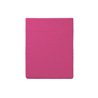 Drap plat satin de coton - Garden Micro fuchsia - 260 x 290 cm
