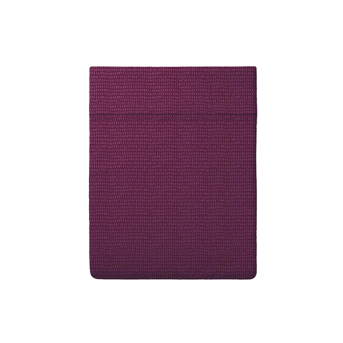 Drap plat satin de coton - Pollen Prune - 240 x 300 cm