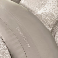 Drap plat satin de coton - Taupe - CXL by Christian Lacroix Maison