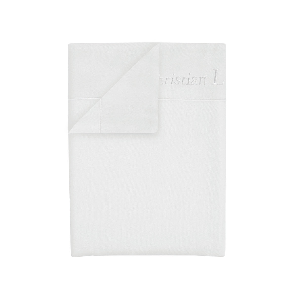 Drap plat satin de coton - Uni 1 baratta Blanc 01