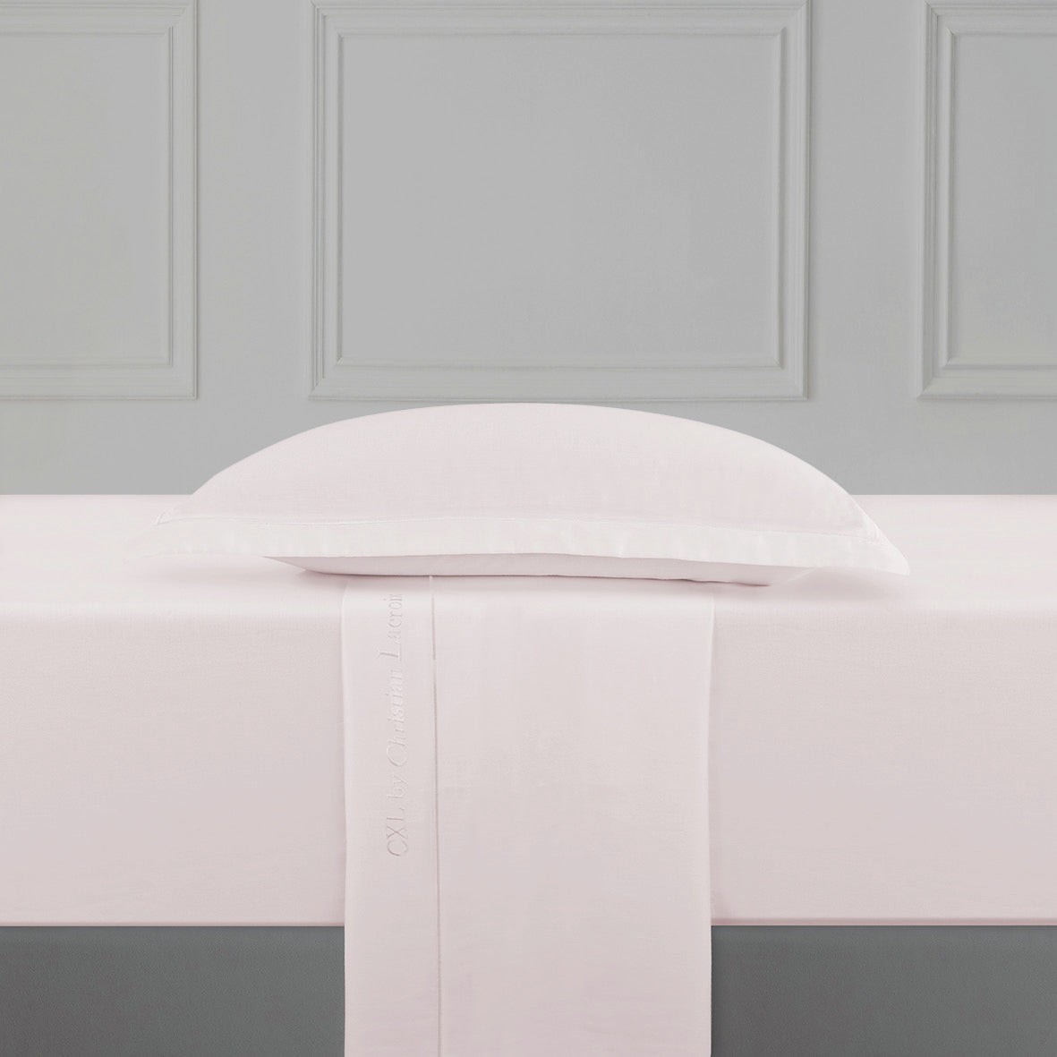 Drap plat satin de coton - Uni 1 baratta Taupe 03