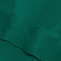 Drap plat satin de coton - Uni 1 baratta Vert 02