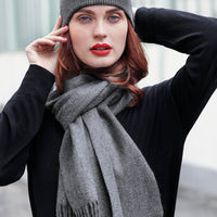 Écharpe cachemire - Gris - CXL by Christian Lacroix Maison