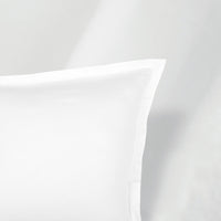 Ensemble de draps satin de coton - Uni 1 baratta Blanc 01