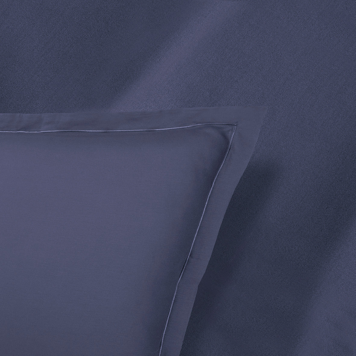 Ensemble de draps satin de coton - Uni 1 baratta Bleu 06