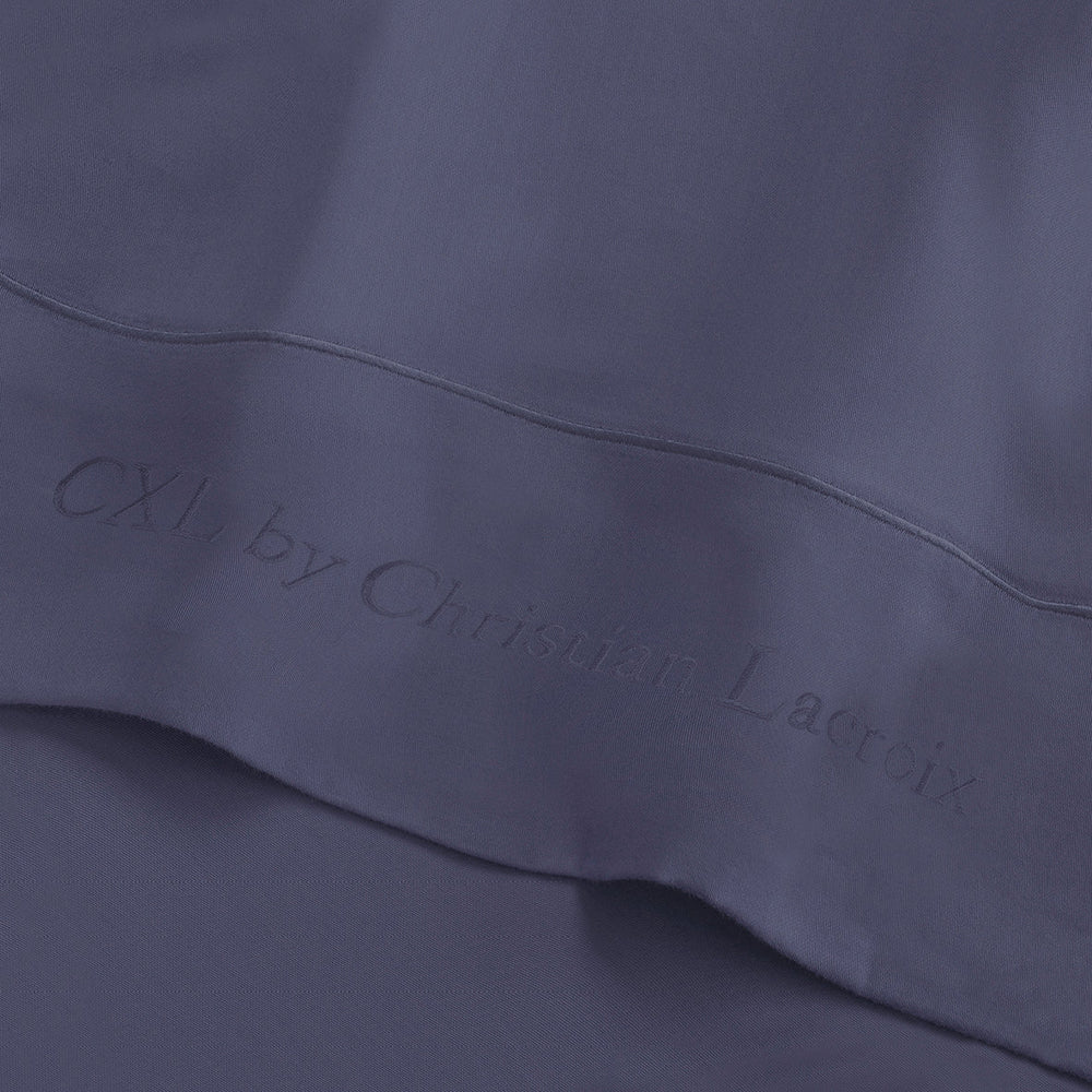 Ensemble de draps satin de coton - Uni 1 baratta Bleu 06