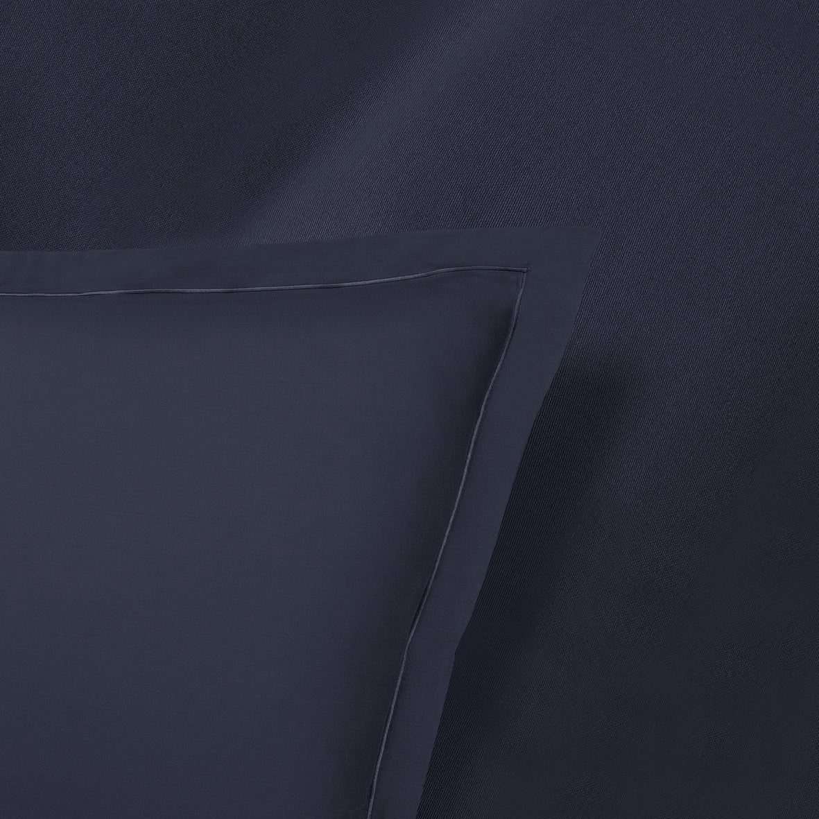 Ensemble de draps satin de coton - Uni 1 baratta Bleu 07