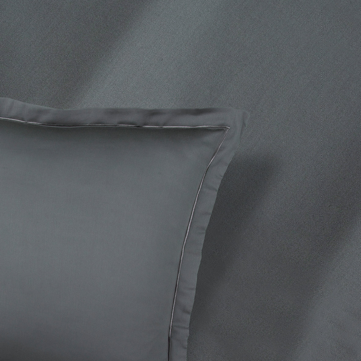 Ensemble de draps satin de coton - Uni 1 baratta Gris 02