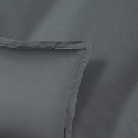 Ensemble de draps satin de coton - Uni 1 baratta Gris 02